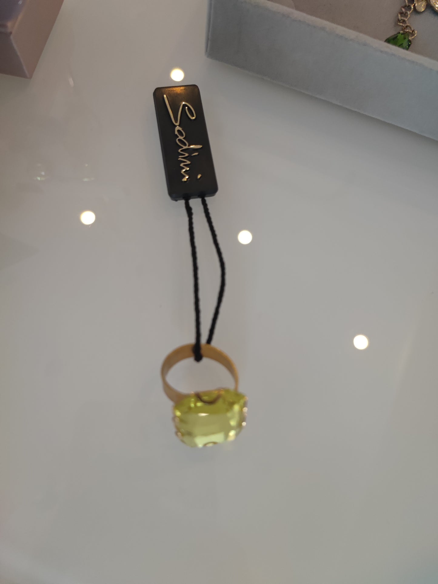 ANELLO SODINI VERDE CHIARO