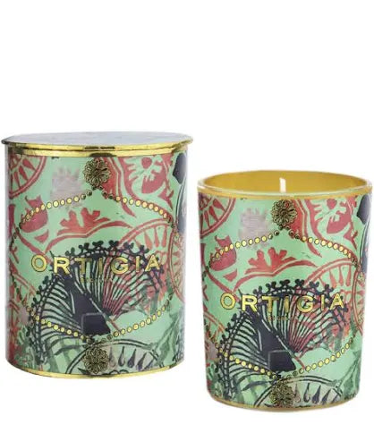 CANDELA DECORATA ORTIGIA FICO D'INDIA