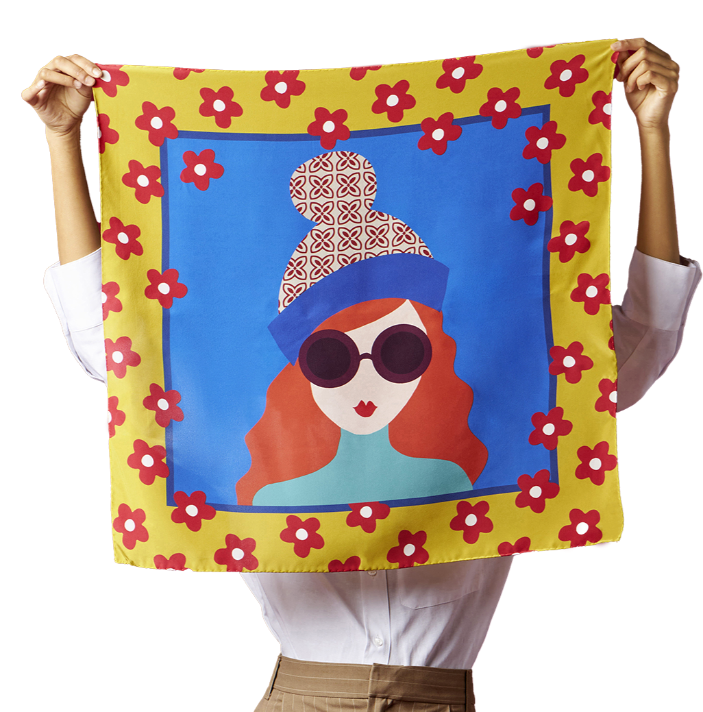 FOULARD 100% SETA BARBIERI LARIOSETA