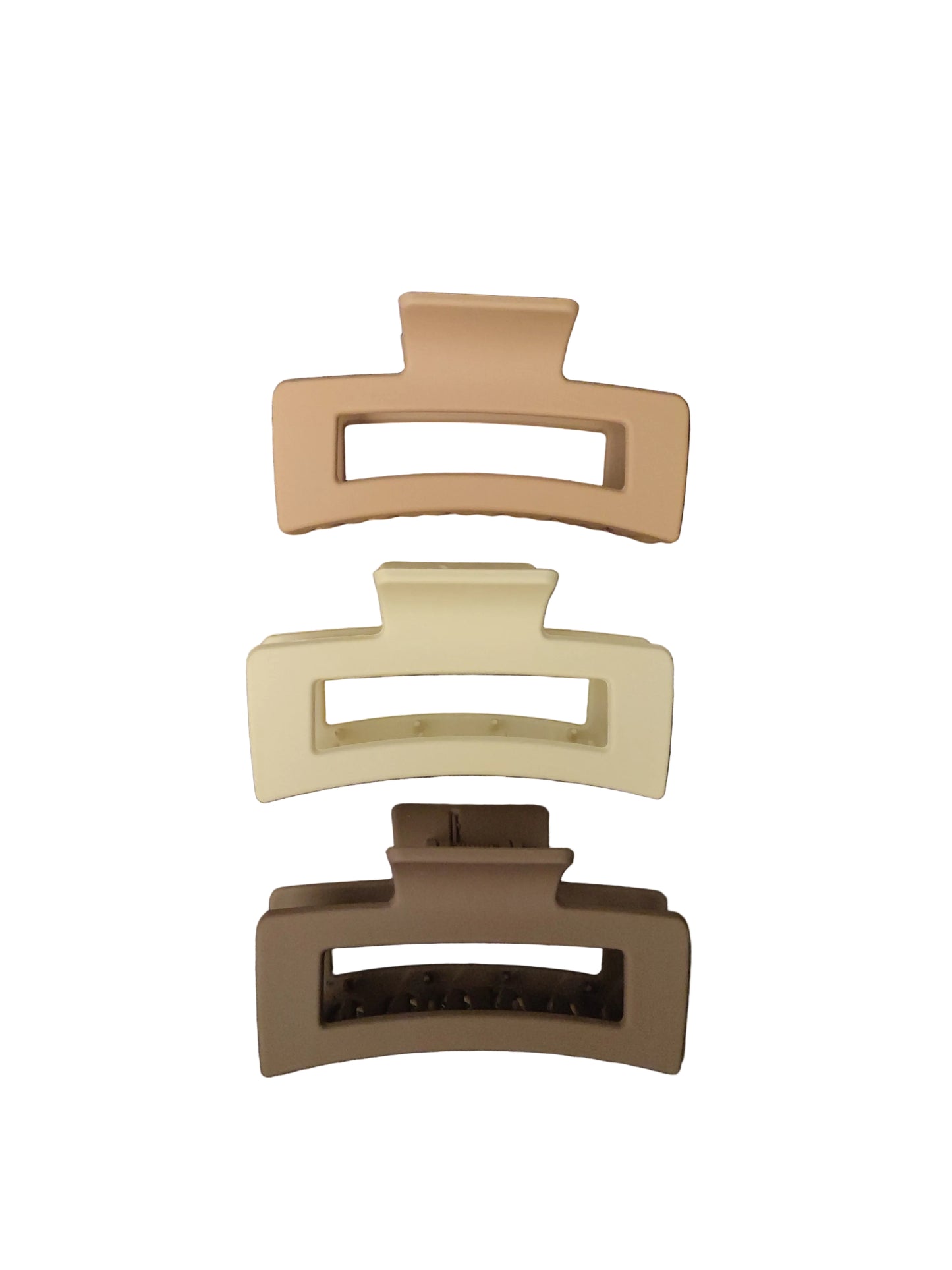 3 PINZE PER CAPELLI REGULAR