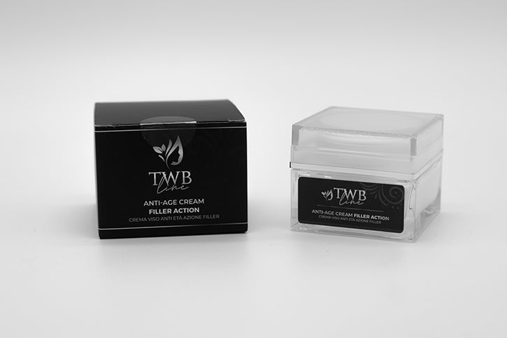 CREMA ANTI AGE INTENSIVA TWB LINE con Acmella Oleracea e Acido ialuronico a 2 pesi molecolari