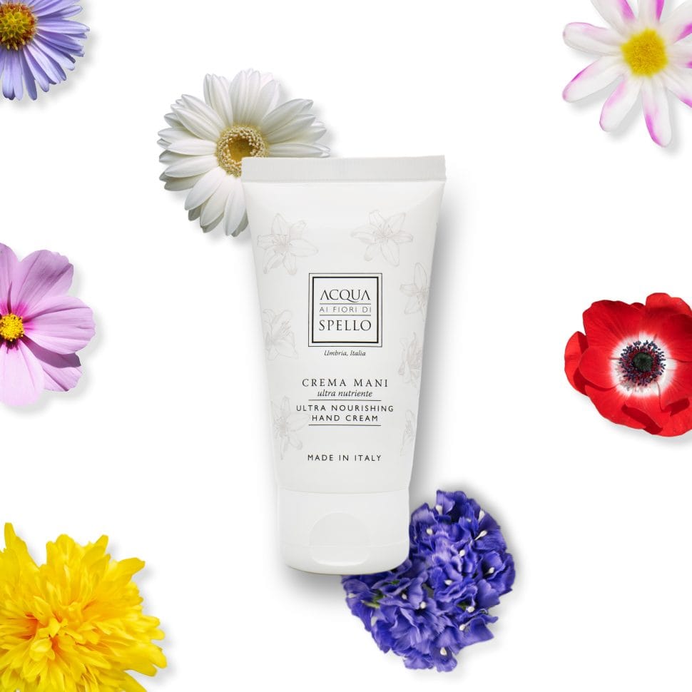 CREMA MANI ULTRA NUTRIENTE ACQUA AI FIORI DI SPELLO