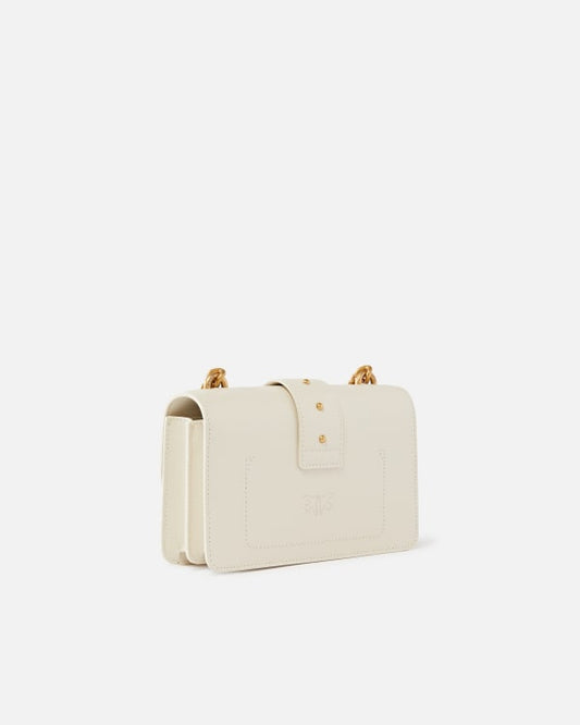 PINKO Borsa a tracolla piccola Love Bag in pelle