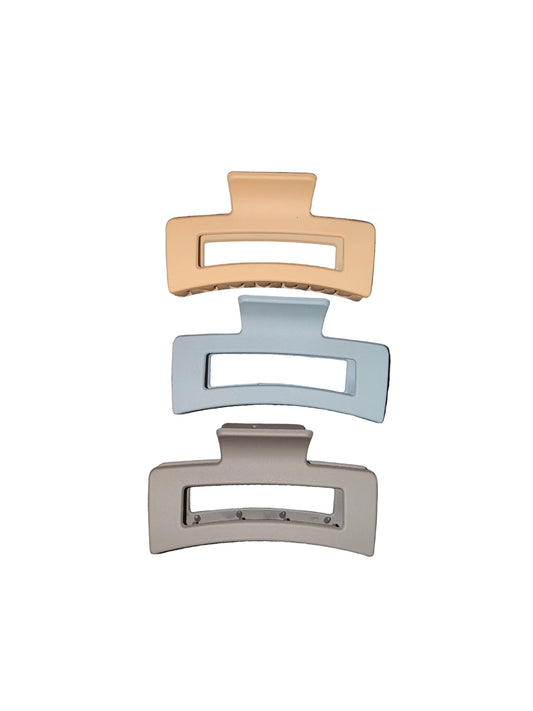 3 PINZE PER CAPELLI REGULAR