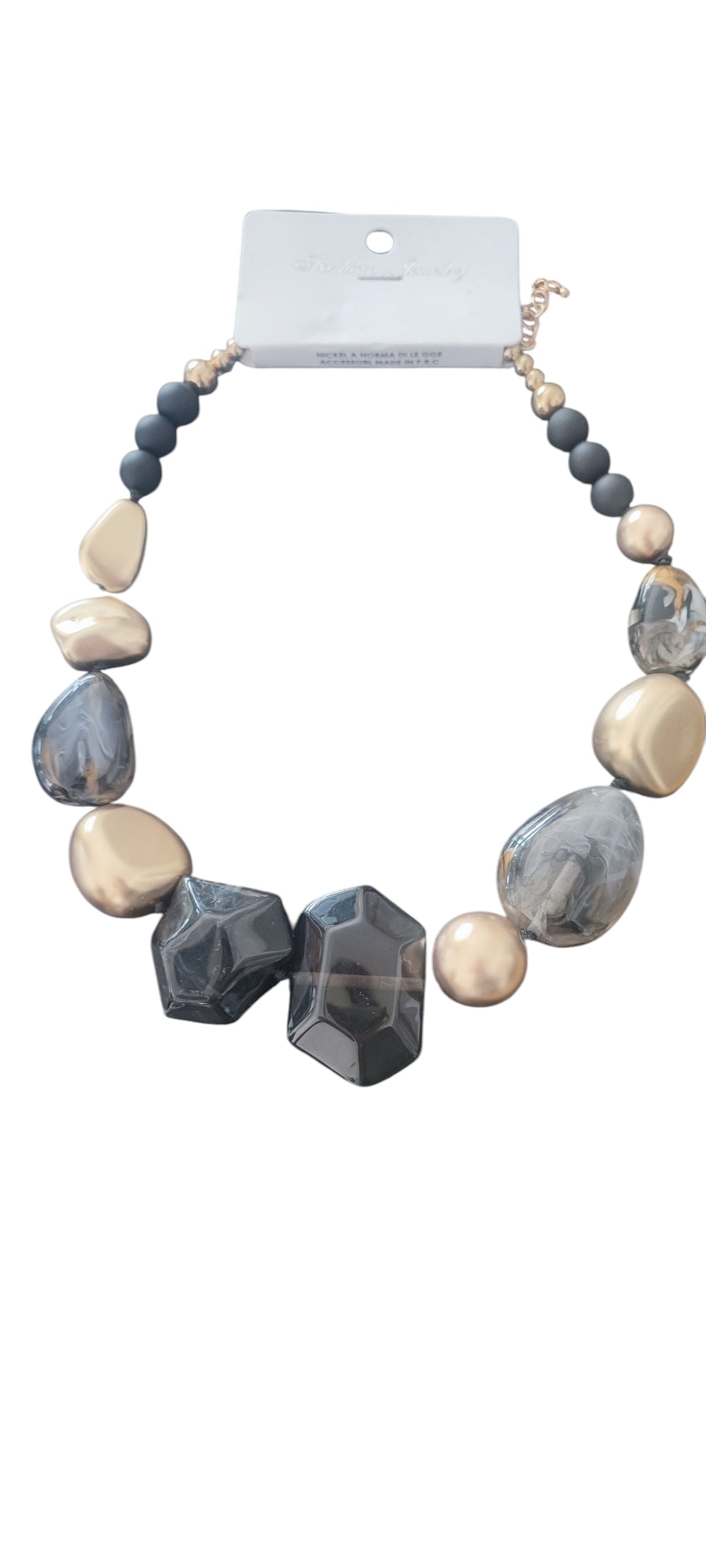 Collana Girocollo Pietre irregolari