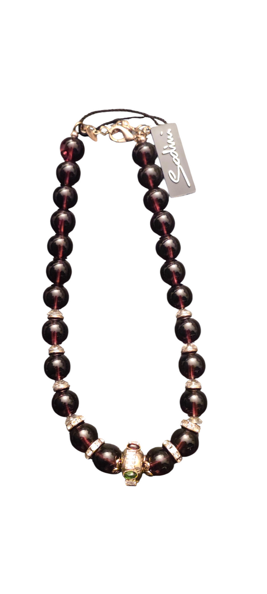 GIROCOLLO SODINI VINACCIOLI SCURO E PIETRE